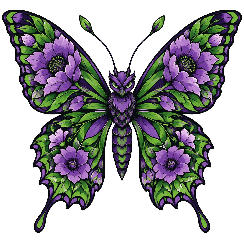 Floral Butterfly